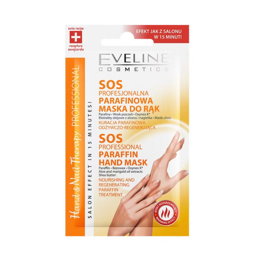 S.o.s. profesjonalna parafinowa maska do rąk