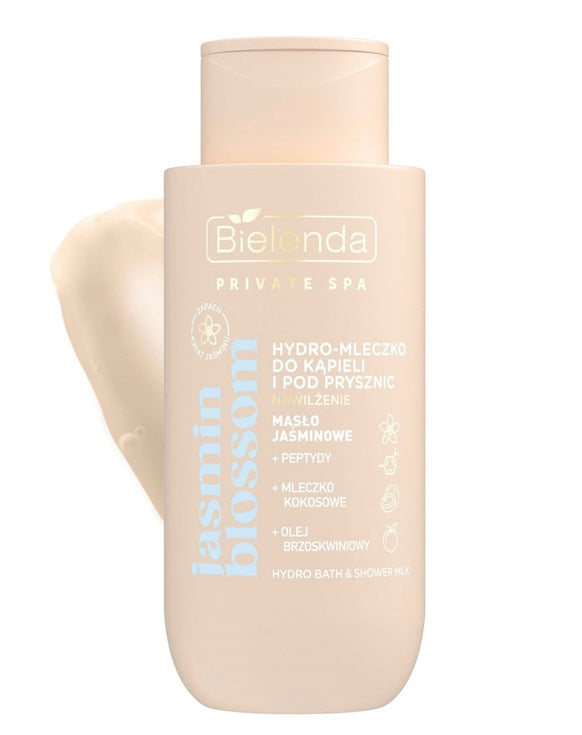 Bielenda Private Spa Nawilżające Hydro-Mleczko do Kąpieli i pod Prysznic Jasmin Blossom 300ml