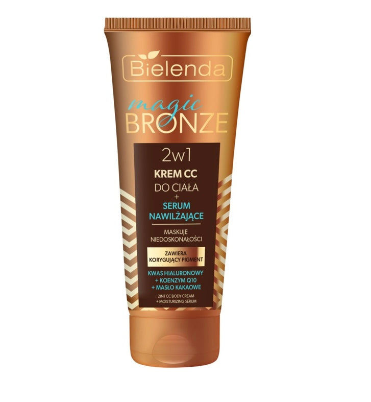 Bielenda Magic Bronze 2w1 Krem CC do Ciała i Serum Nawilżające 150ml