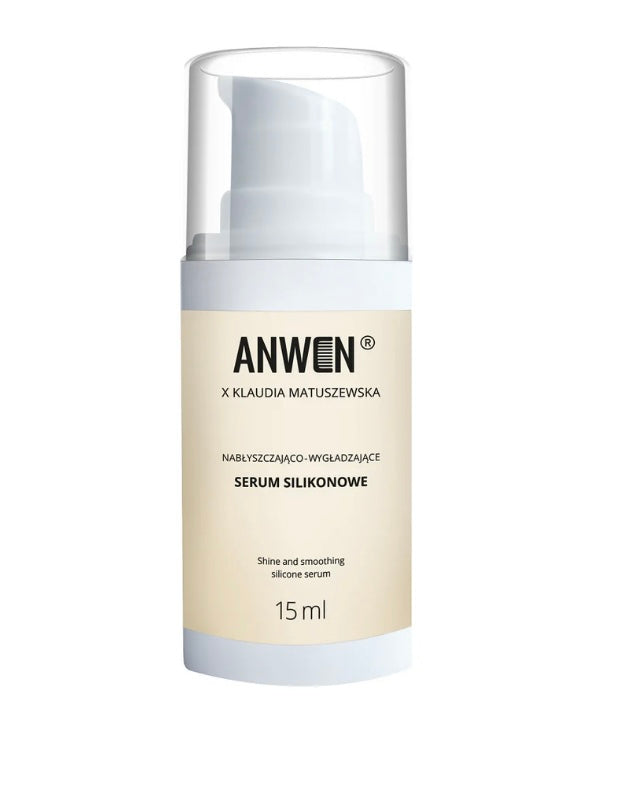 Anwen x Klaudia Matuszewska Nabłyszczająco-Wygładzające Serum Silikonowe do Włosów 15ml