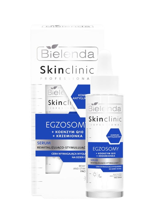 Bielenda Skin Clinic Professional Exosome Rewitalizująco-Stymulujące Serum na Dzień i na Noc 30ml