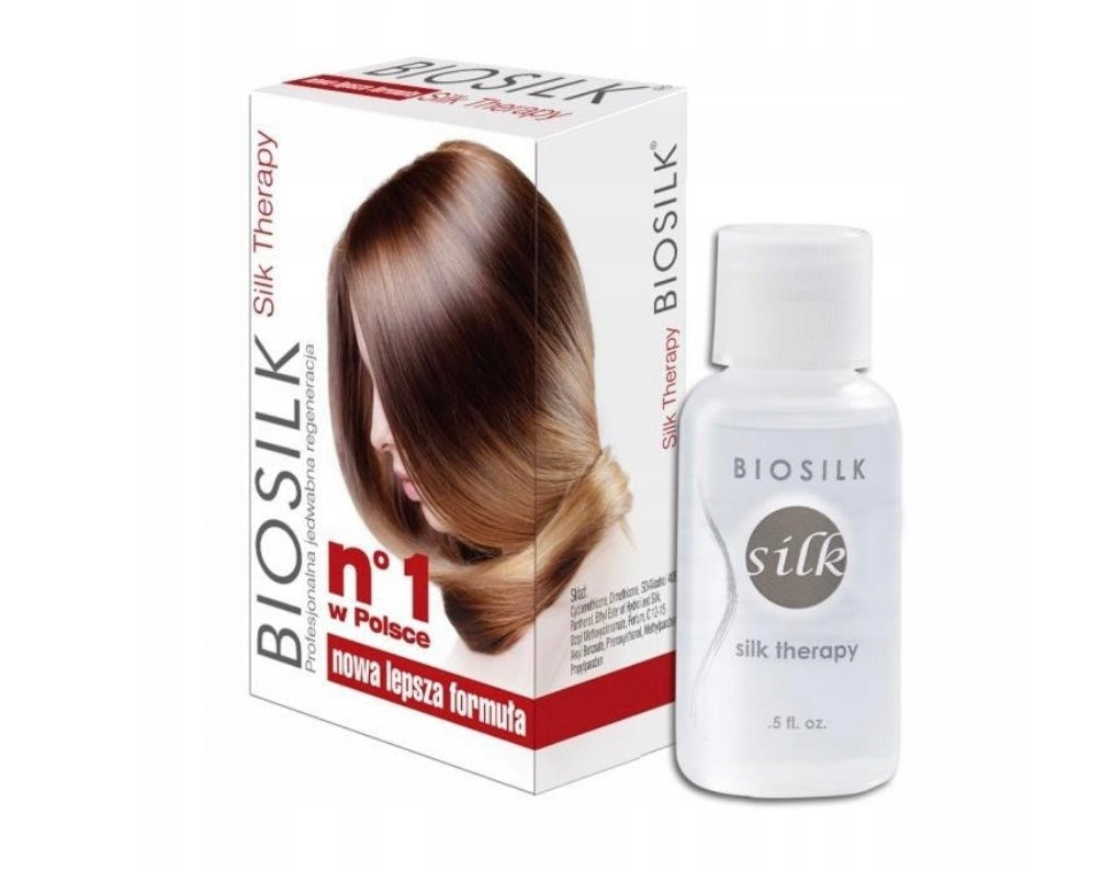 Odżywka do włosów Biosilk 15 ml - jedwabna regeneracja włosów