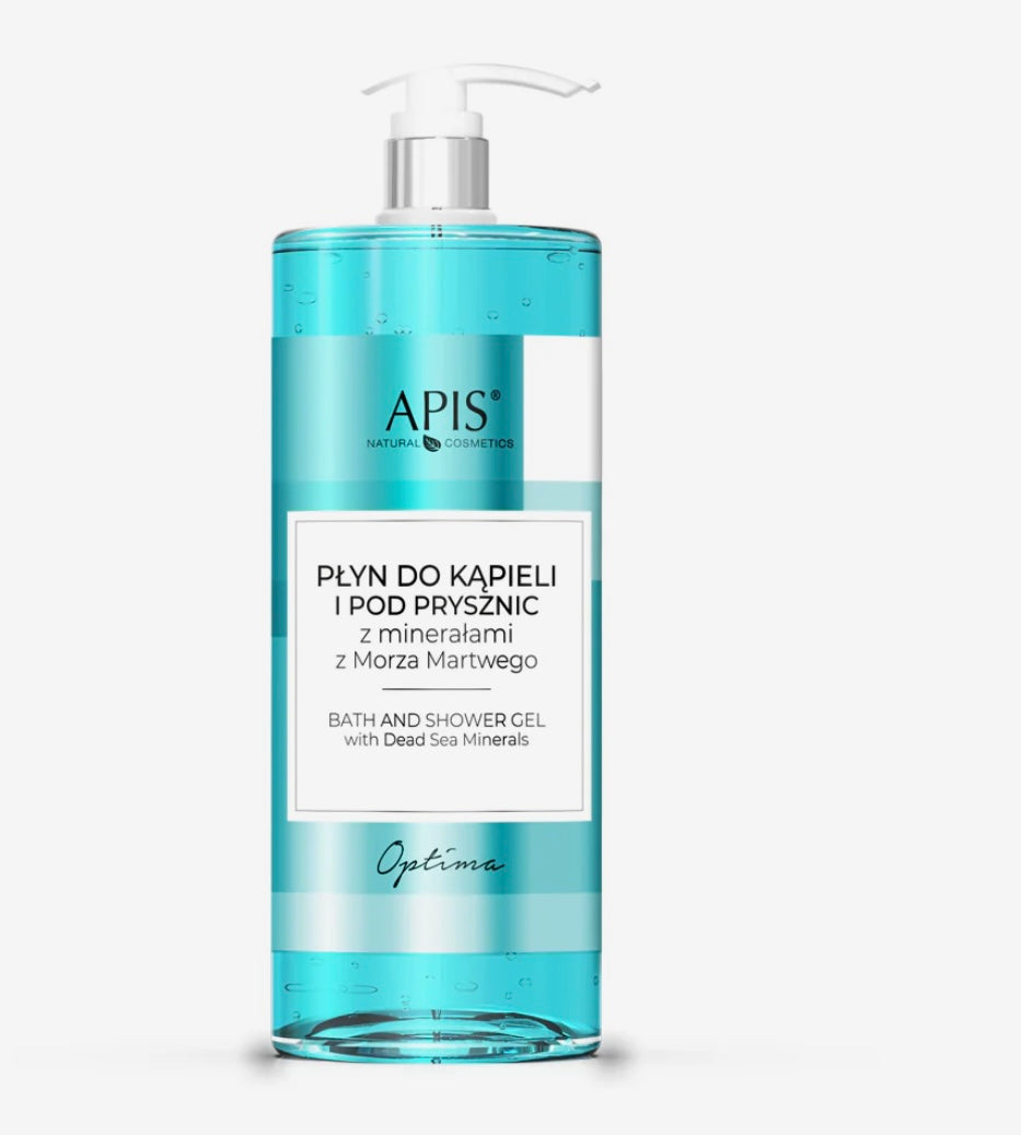 Apis Płyn do kąpieli i pod prysznic z minerałami z Morza Martwego / 1 l