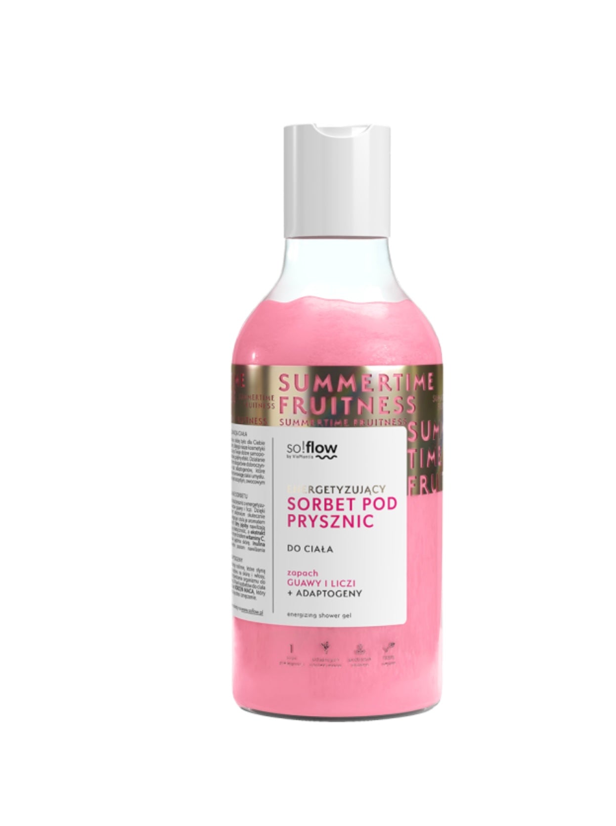 So!Flow by Vis Plantis Sorbet pod Prysznic Gujawa i Liczi 400ml