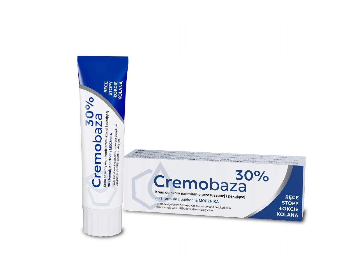 CREMOBAZA 30% Krem z mocznikiem do skóry przesuszonej FARMAPOL, 30 g