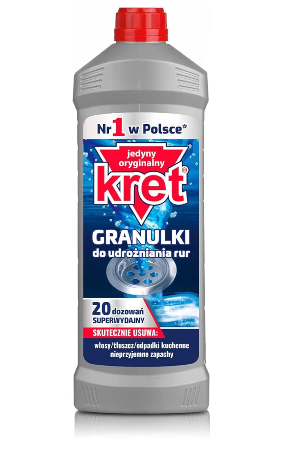 Kret Granulki do Udrożniania Rur 800g