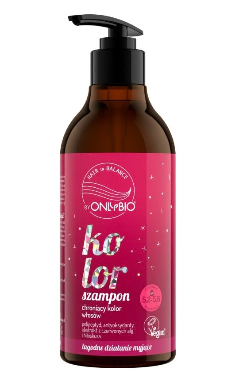 OnlyBio Hair in Balance Kolor Szampon Chroniący Kolor Włosów 400ml