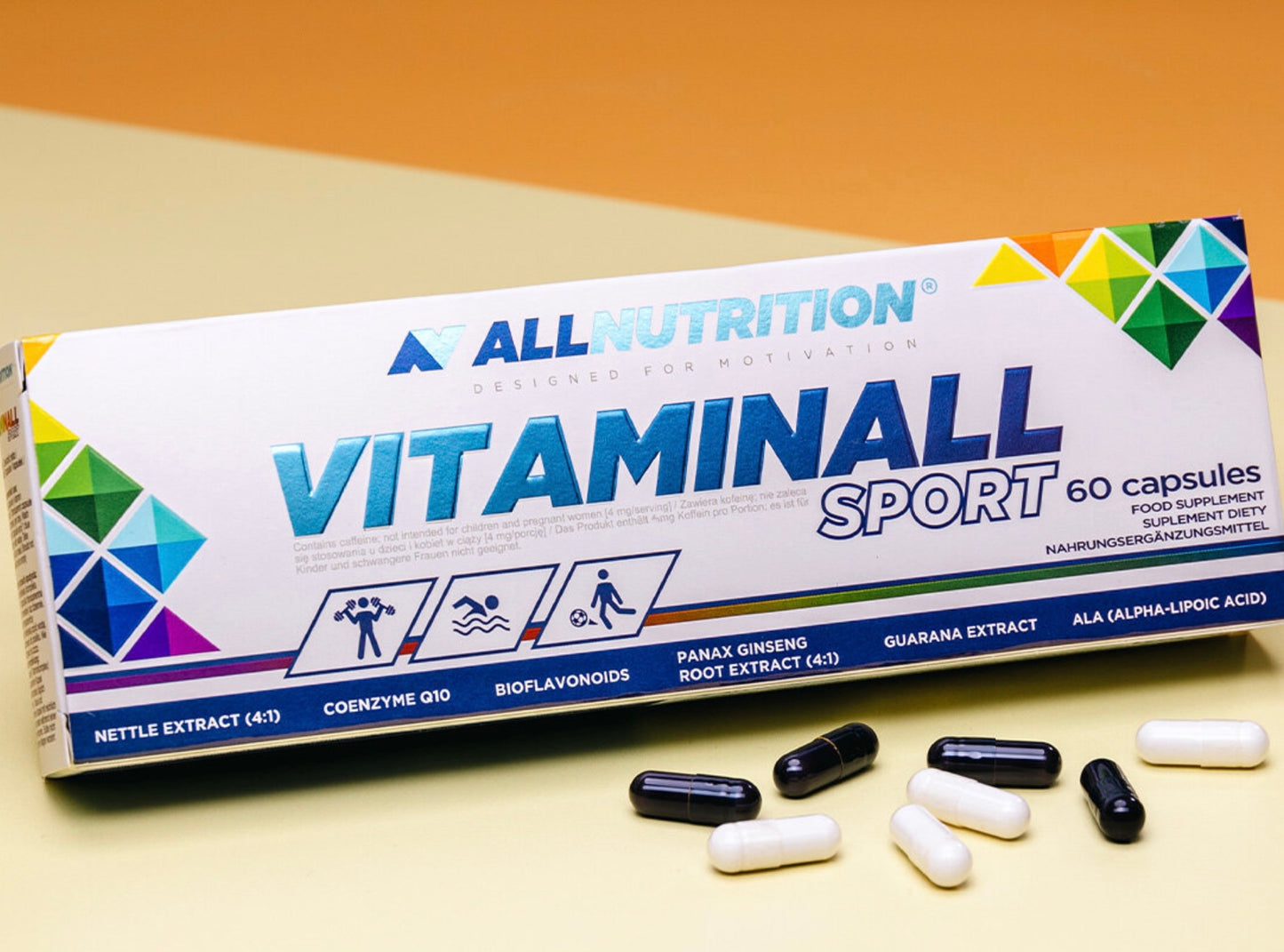 Allnutrition Vitaminall Sport Formuła Antyoksydacyjna 60 Kapsułek