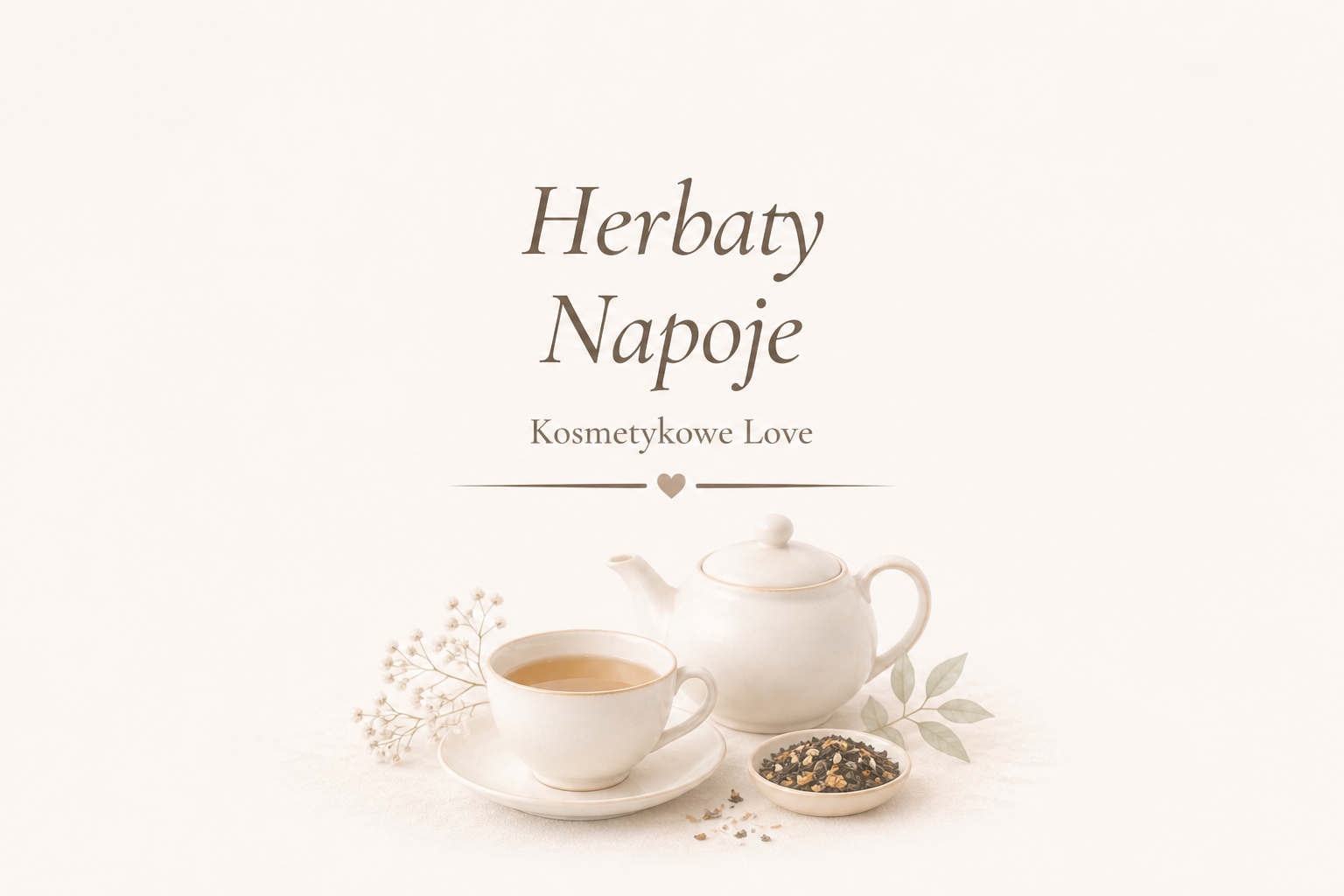 Herbaty, napoje