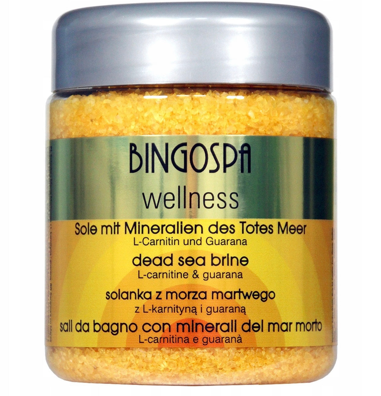 SOLANKA ANTYCELLULIT MORZE MARTWE L-KARNITYNA GUARANA 550 g BINGOSPA