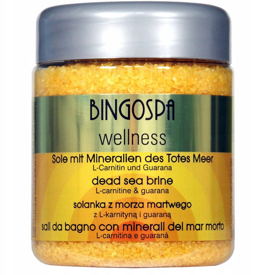 SOLANKA ANTYCELLULIT MORZE MARTWE L-KARNITYNA GUARANA 550 g BINGOSPA