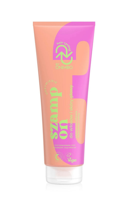 OnlyBio Hair Cycling Odżywienie Szampon do Włosów i Skóry Głowy 250ml