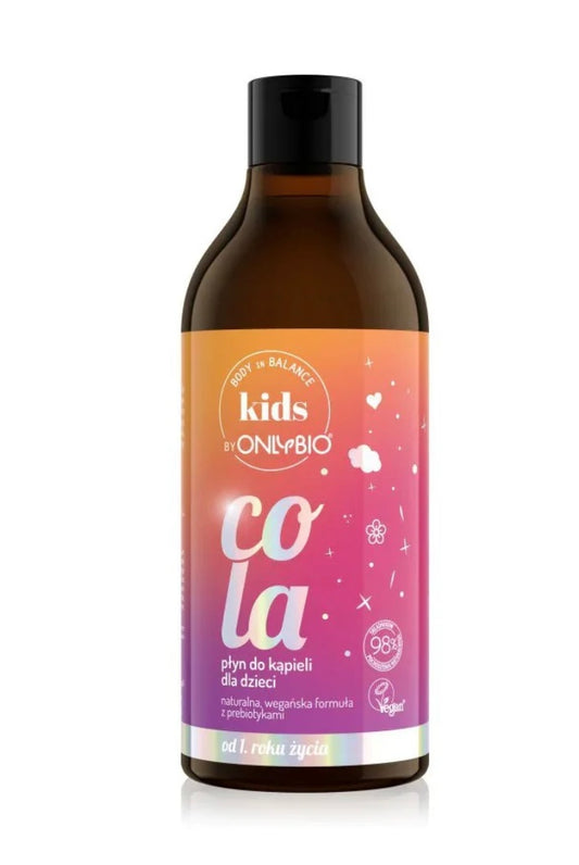 OnlyBio Body in Balance Kids Płyn do Kąpieli dla Dzieci do 1 Roku Życia Cola 500ml