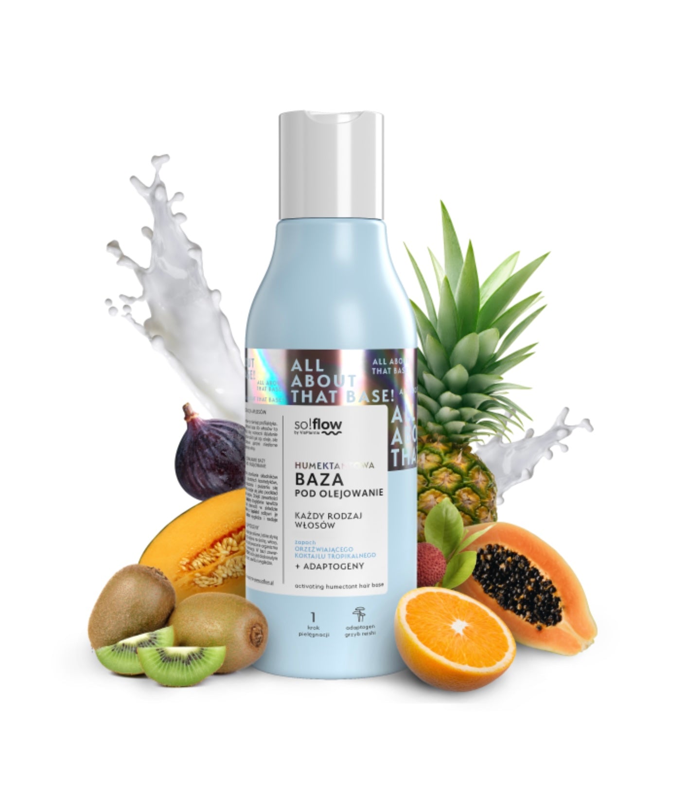 So!Flow Humektantowa Baza pod Olejowanie dla każdego Rodzaju Włosów 150ml