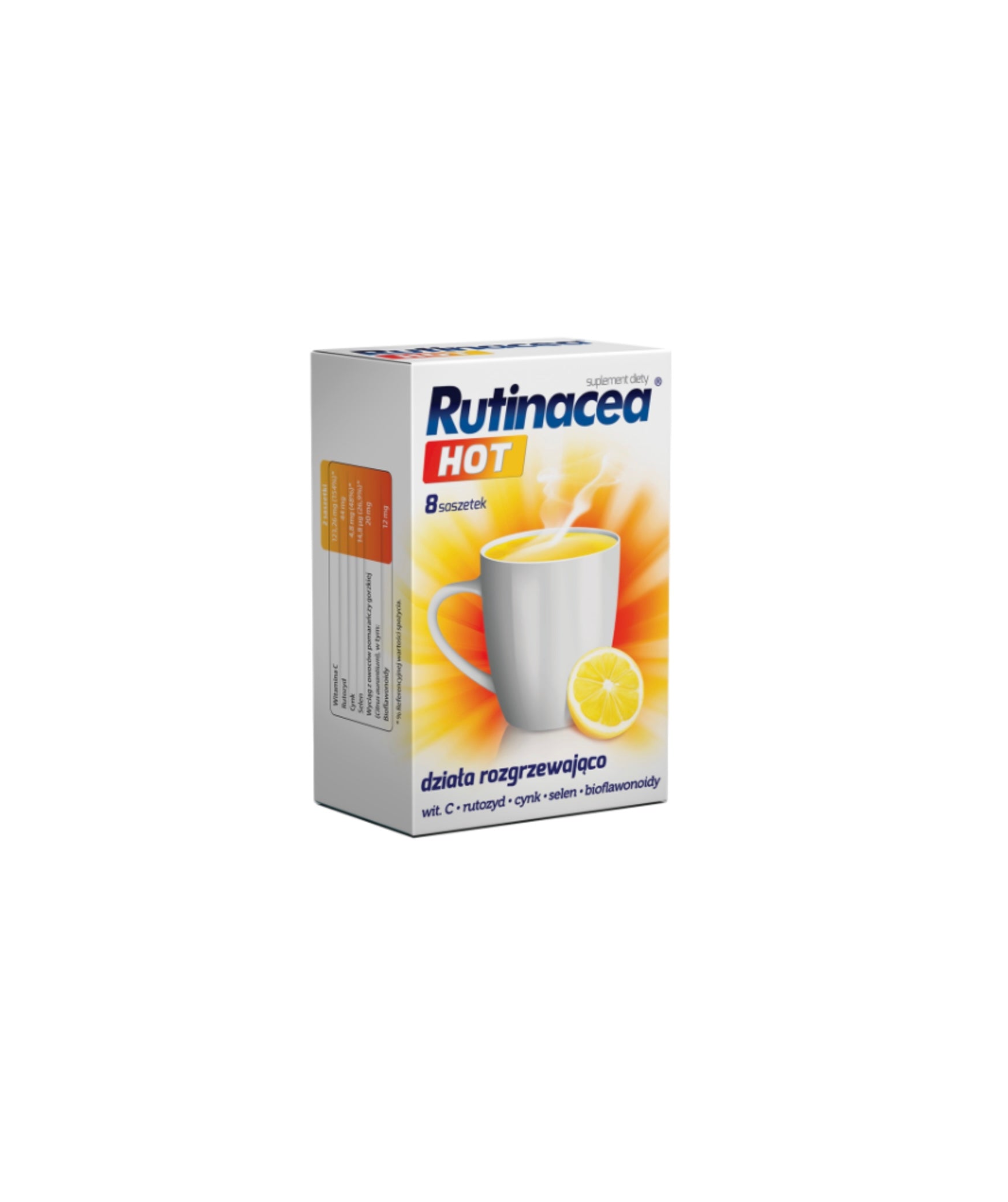 Aflofarm Rutinacea Hot 8 Saszetek