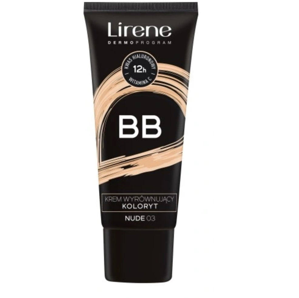 BB KREM WYRÓWNUJĄCY KOLORYT 03 nude