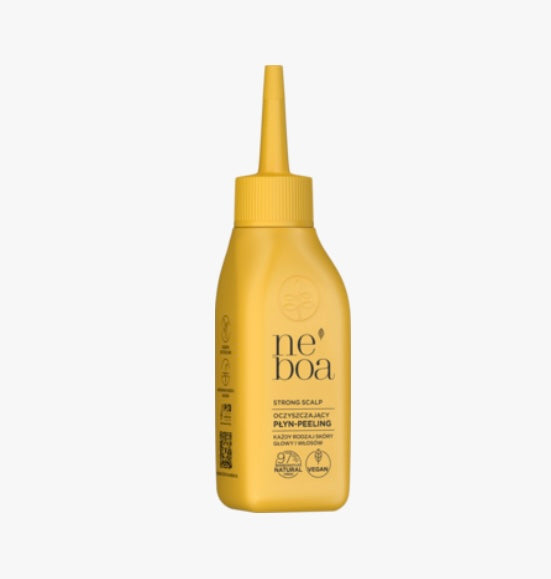 NEBOA Strong Scalp
Płyn-peeling do skóry głowy, oczyszczający, 2w1