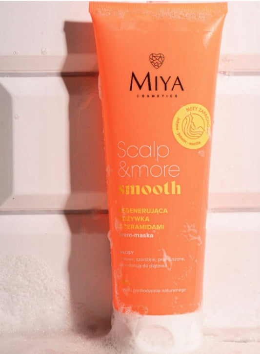 Odżywka Regenerująca z Ceramidami Krem Maska Miya Scalpmore Smooth 200 ml