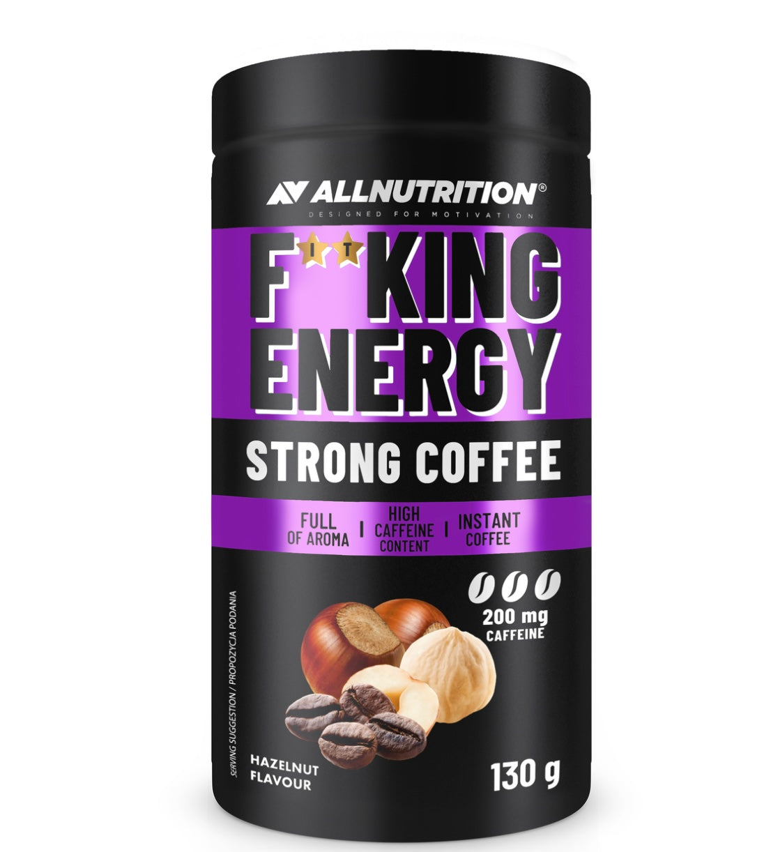 Rozpuszczalna kawa ALLNUTRITION FITKING ENERGY STRONG COFFEE