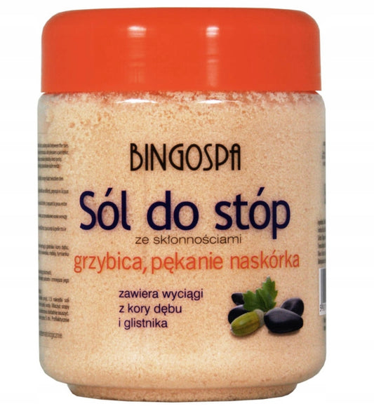 BINGOSPA Sól do stóp Grzybica Pękanie naskórka