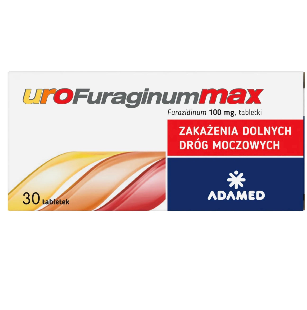 UroFuraginum Max 100 mg, 30 tabletek