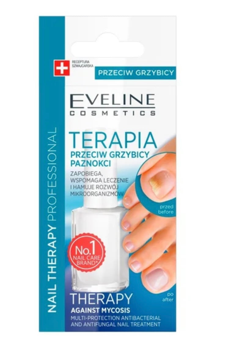 Eveline, Nail Therapy, terapia przeciw grzybicy paznokci, 12 ml