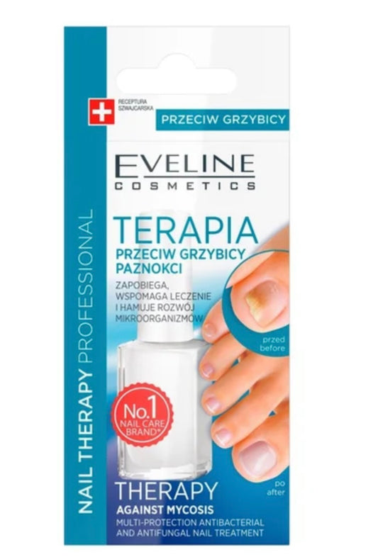 Eveline, Nail Therapy, terapia przeciw grzybicy paznokci, 12 ml