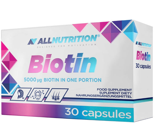 Allnutrition Biotyna 5000uq 30 Kapsułek
