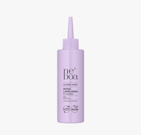 NEBOA Glossy Hair
Woda lamelarna do włosów, efekt tafli wody