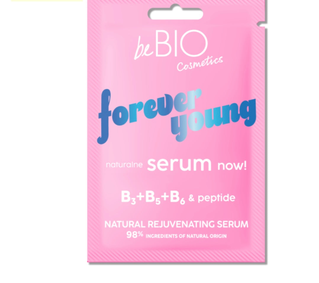 Naturalne odmładzające serum do twarzy Forever Young BeBIO Cosmetics
