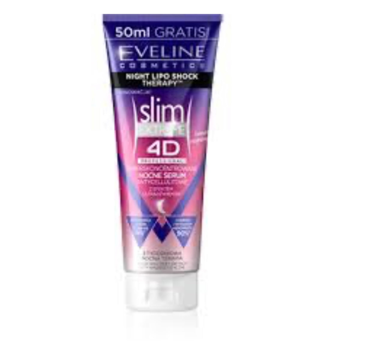 Eveline Slim Extreme 4D Professional Superskoncentrowane nocne serum antycellulitowe