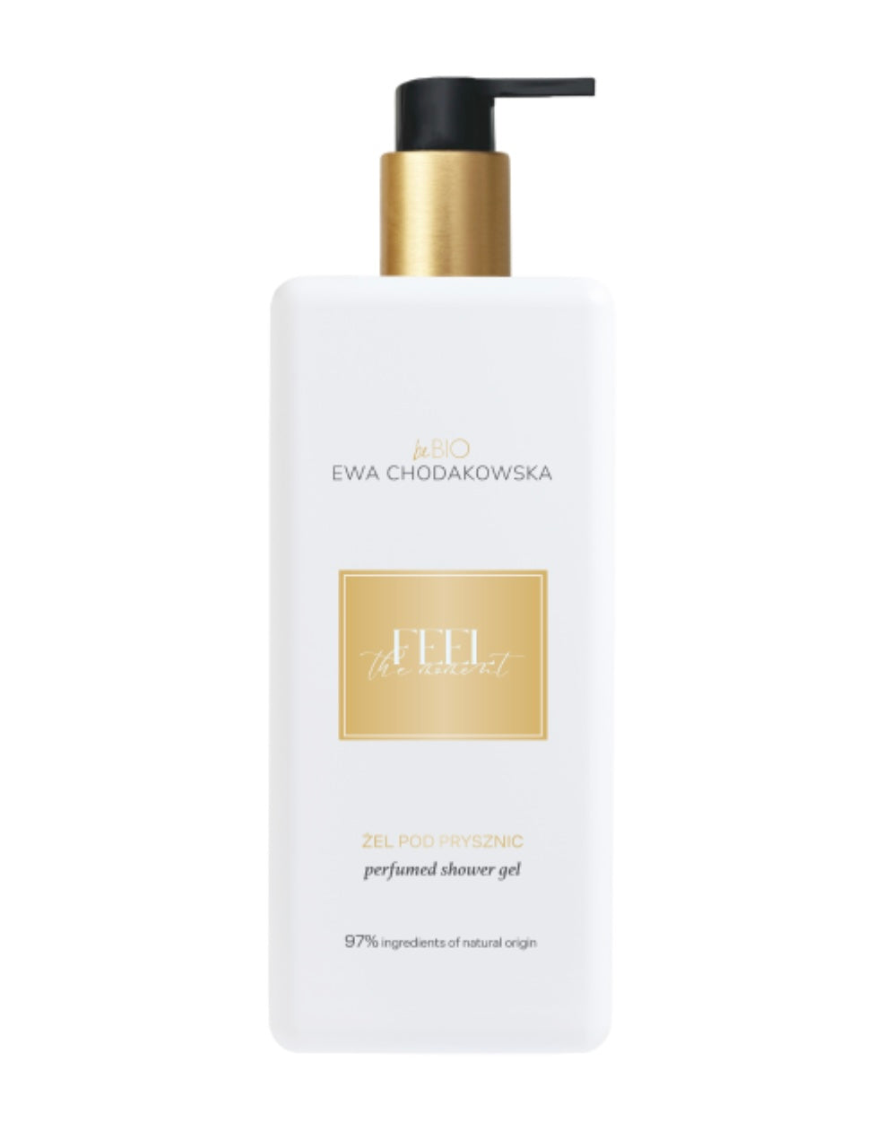 Bebio Naturalny żel pod prysznic Feel the moment 300ml