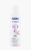 Isana Invisible Dezodorant w sprayu, dla kobiet, 5w1, 48h
200 ml