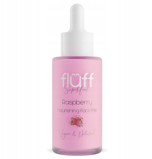 Fluff Mleko do twarzy Rozświetlające Malina 40ml