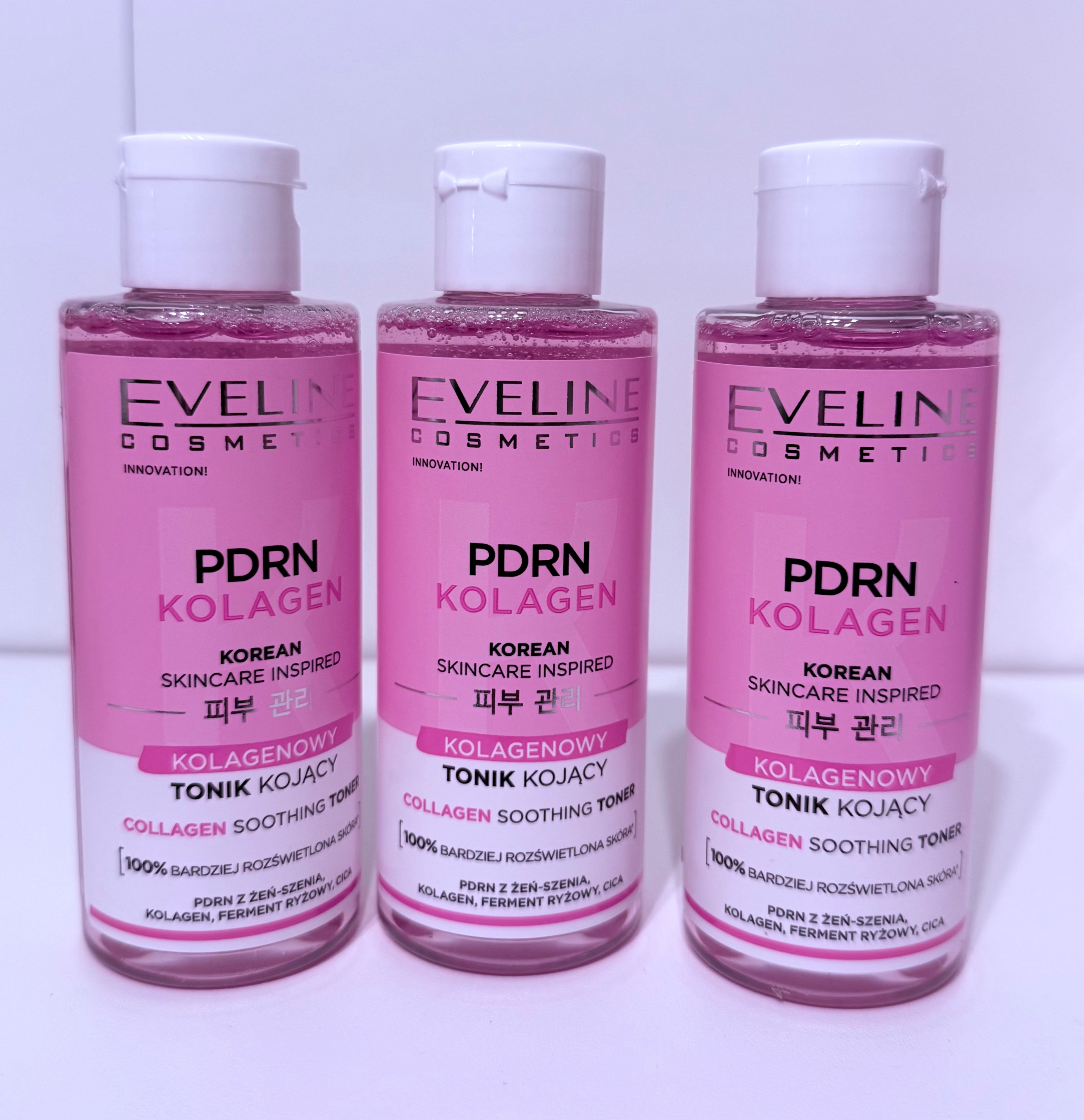Eveline Cosmetics PDRN Kolagen Kolagenowy Tonik Kojący.