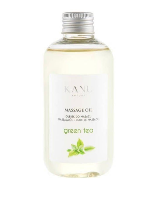 Kanu Nature Nawilżający Olejek do Masażu o Orzeźwiającym Zapachu Zielonej Herbaty 200ml
