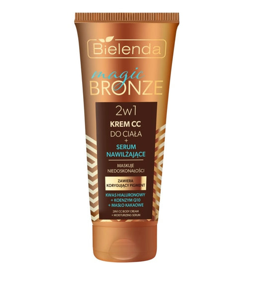 Bielenda Magic Bronze 2w1 Krem CC do Ciała i Serum Nawilżające 150ml