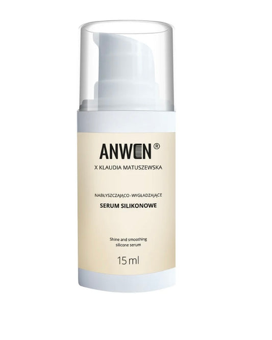 Anwen x Klaudia Matuszewska Nabłyszczająco-Wygładzające Serum Silikonowe do Włosów 15ml