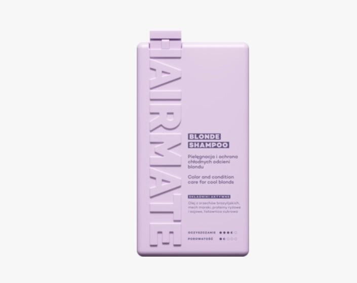 HAIRMATE Blonde
Szampon, do włosów rozjaśnianych i farbowanych, fioletowy