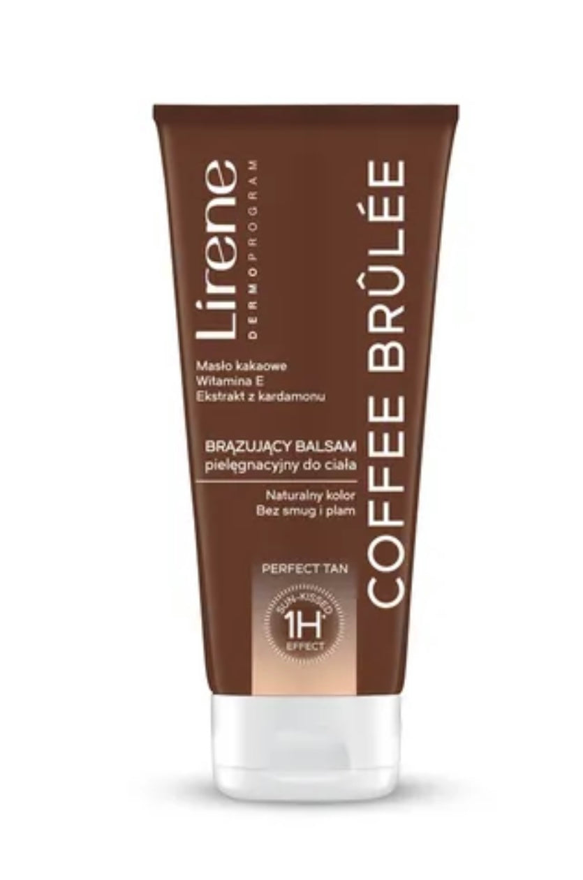 Lirene Coffee Brûlée Brązujący balsam pielęgnacyjny do ciała