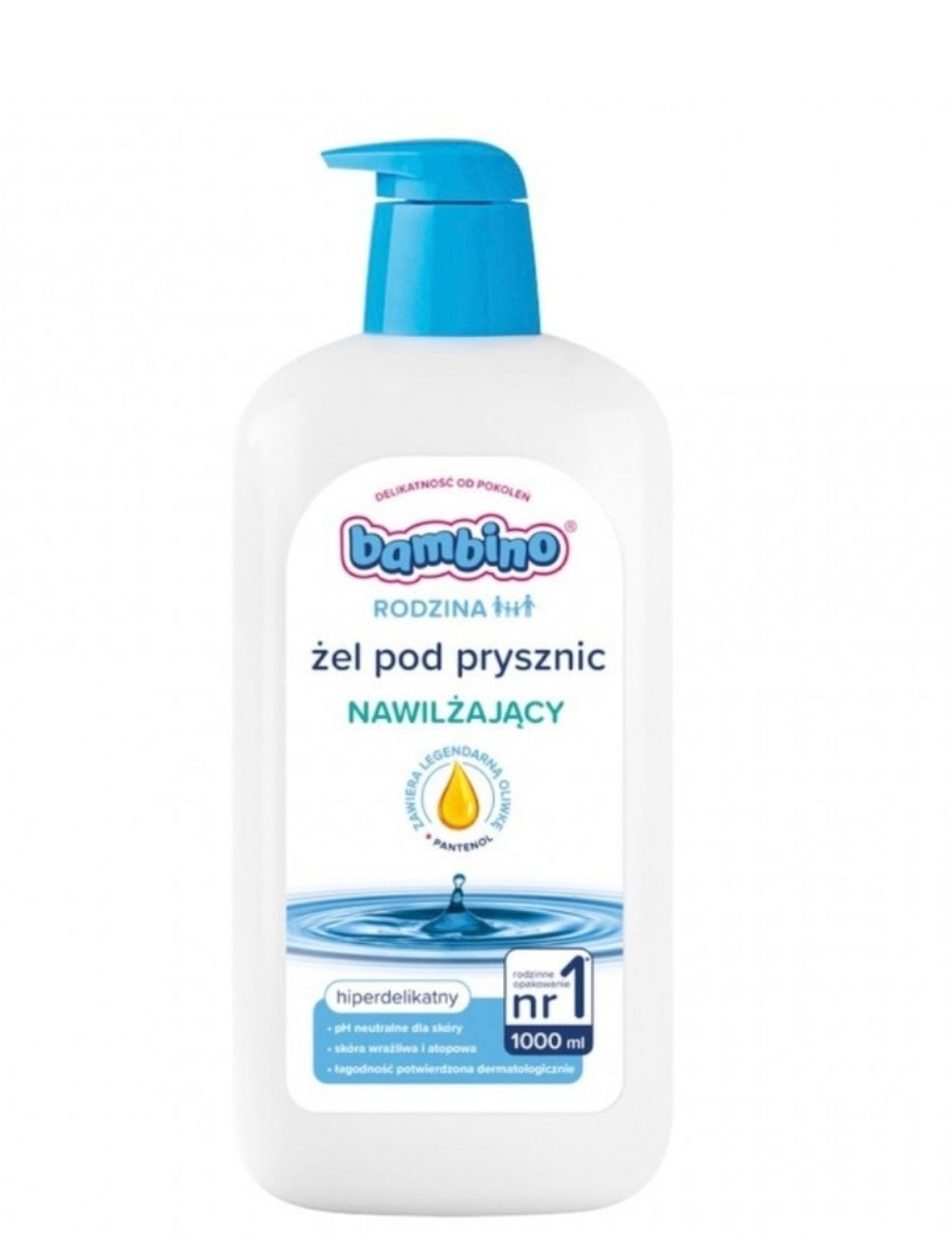 Bambino Rodzina Nawilżający Żel pod Prysznic 1000ml