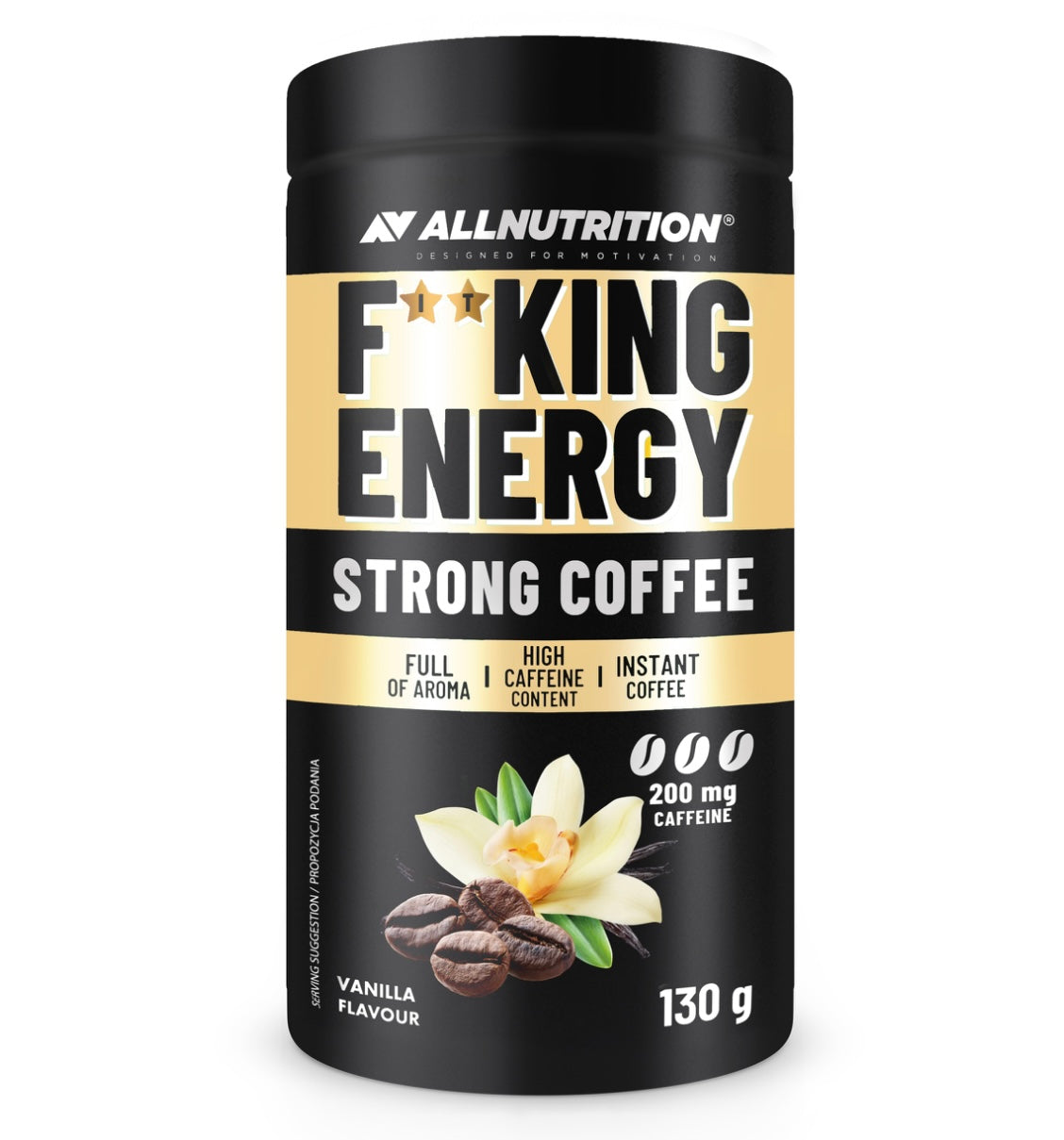 Rozpuszczalna kawa ALLNUTRITION FITKING ENERGY STRONG COFFEE