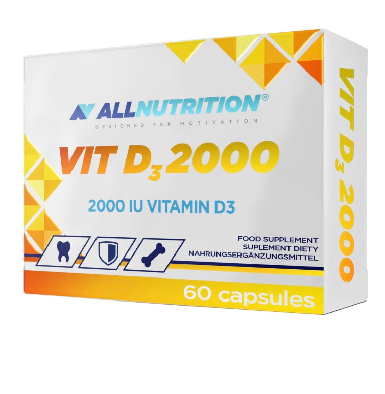 Allnutrition Witamina D3 2000 60 Kapsułek