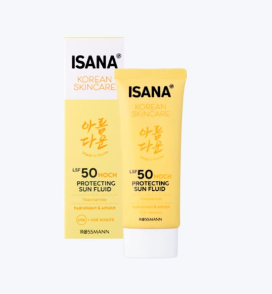 ISANA Korean Skincare
Krem do twarzy, przeciwsłoneczny, SPF 50
