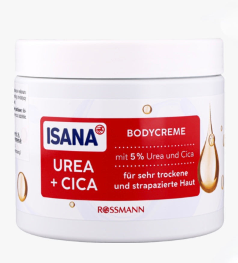 ISANA
Krem do ciała, Cica + Urea
400 ml