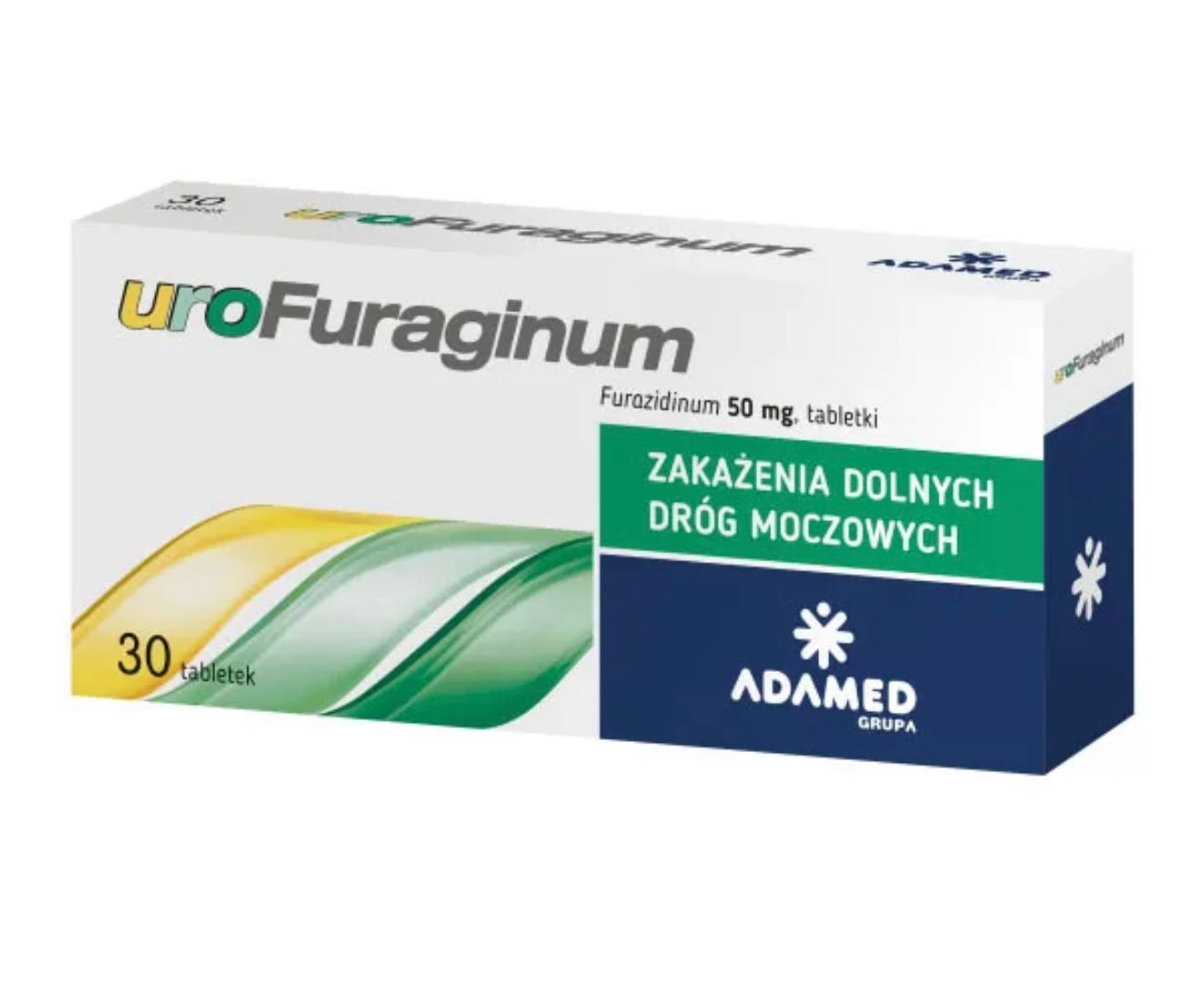 UroFuraginum 50 mg, 30 tabletek