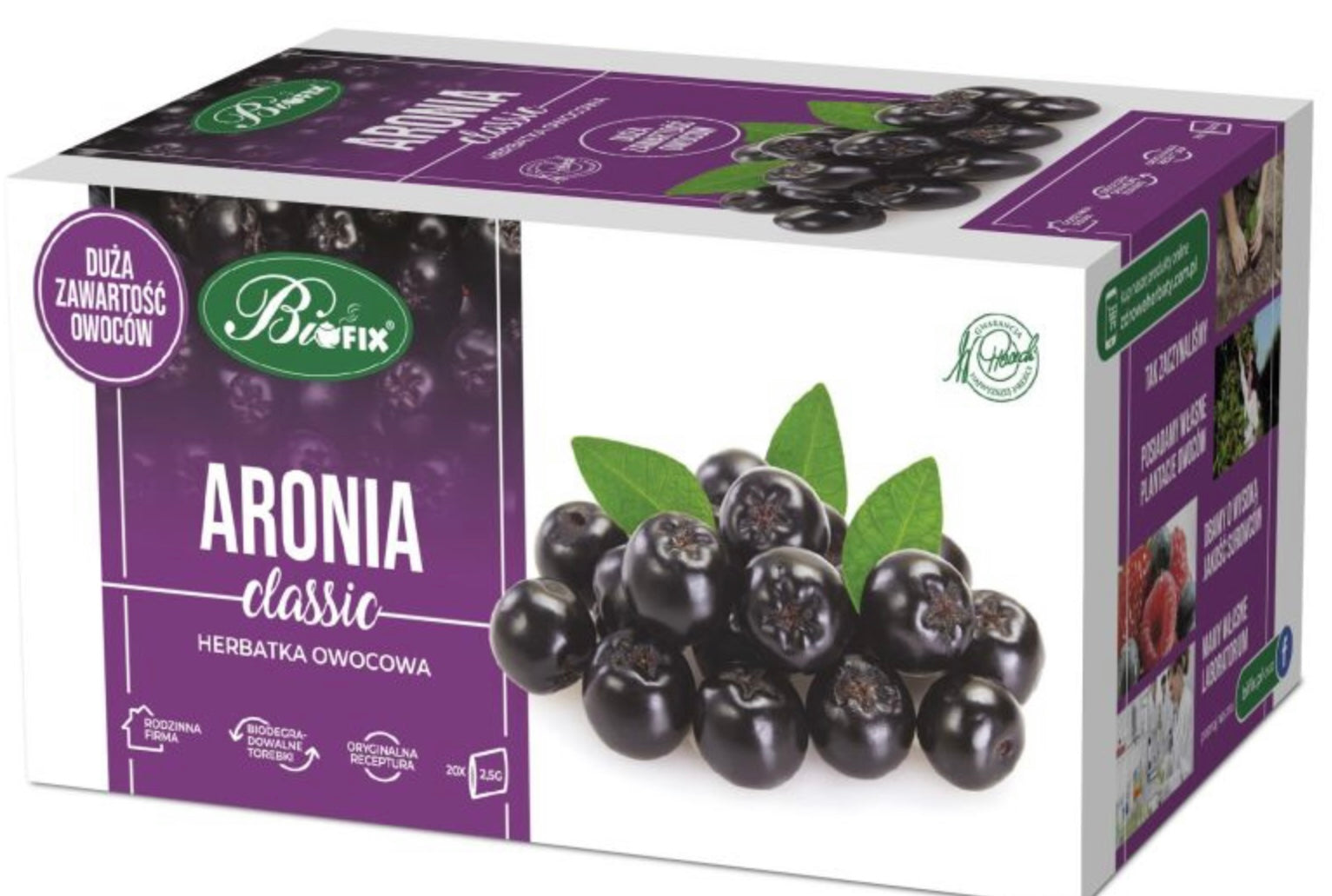 Bi fix Classic Aronia Herbatka owocowa ekspresowa