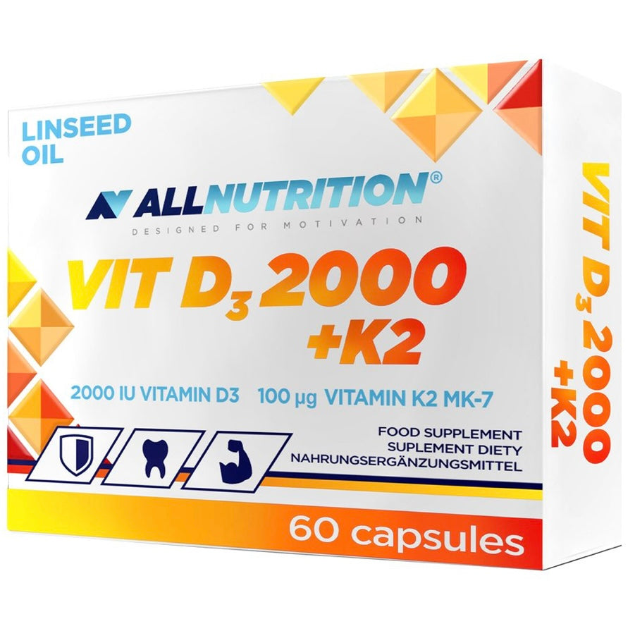 Allnutrition Vit. D3 2000 + K2 60 kapsułek