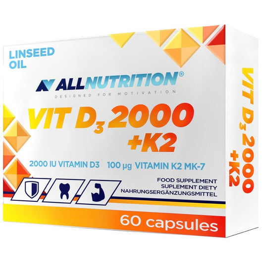 Allnutrition Vit. D3 2000 + K2 60 kapsułek