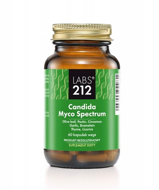 LABS212 Candida-Myco Spectrum Wsparcie prawidłowej równowagi jelit 60 kaps.